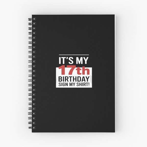Item preview, It's My 17th Birthday Sign My 17 Year Old Birthday  designed and sold by EllinoKlemo.