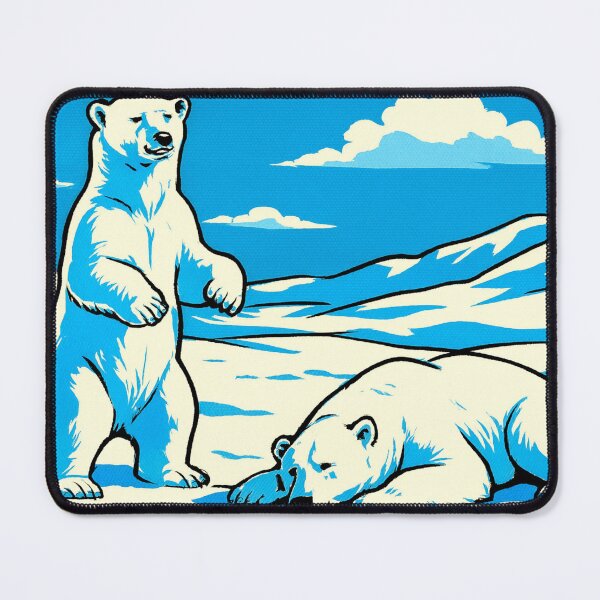Item preview, Polar bears in pop snow magic designed and sold by Sigtrix.