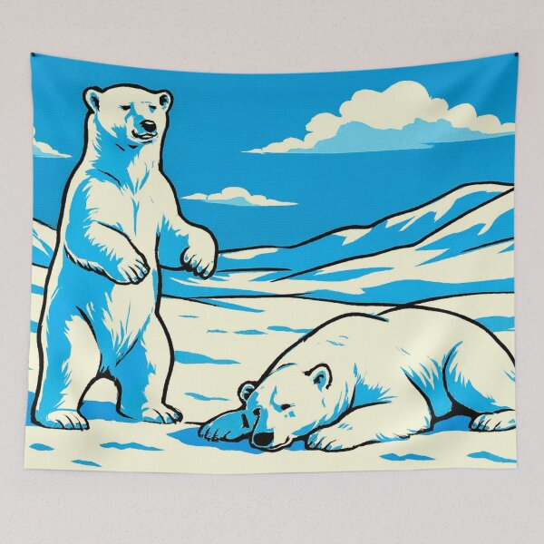 Item preview, Polar bears in pop snow magic designed and sold by Sigtrix.