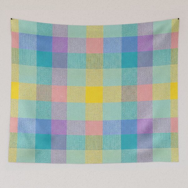 Item preview, Spring Woven Plaid designed and sold by Kaleidoscope Print.