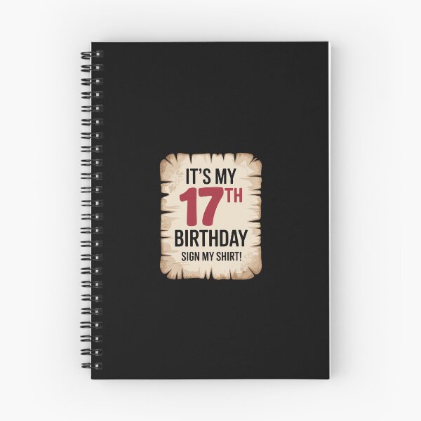 Item preview, It's My 17th Birthday Sign My 17 Years Old  designed and sold by EllinoKlemo.