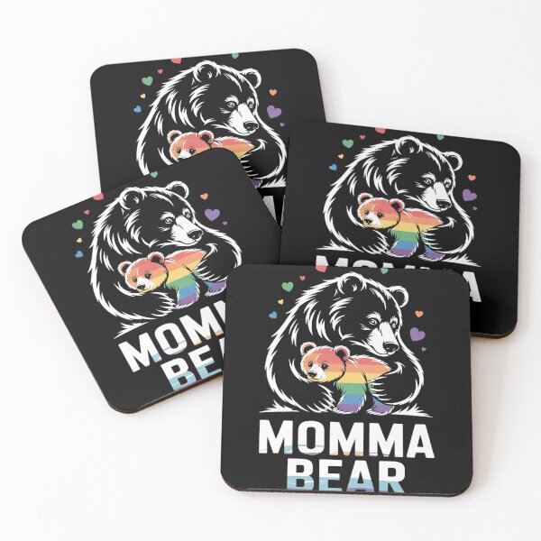 Item preview, Rainbow Mamy Mama Bear Hug Love Support Parent LGBT Pride  designed and sold by GGrizeldaRivas.