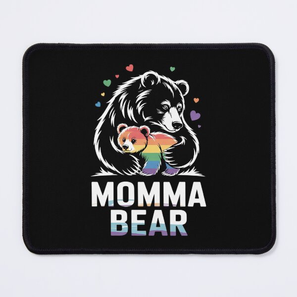 Item preview, Rainbow Mamy Mama Bear Hug Love Support Parent LGBT Pride  designed and sold by GGrizeldaRivas.