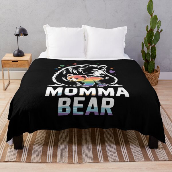 Item preview, Rainbow Mamy Mama Bear Hug Love Support Parent LGBT Pride designed and sold by GGrizeldaRivas.