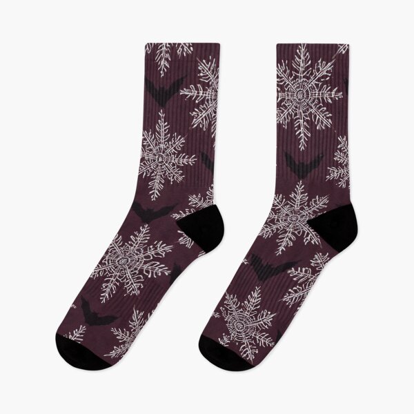 Item preview, Snowflakes and Bats Pattern designed and sold by InezPhotography.