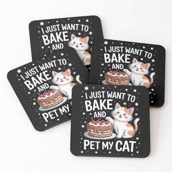 Item preview, Funny Cat Baking Cake Baker Baking Lovers designed and sold by Turbotine.