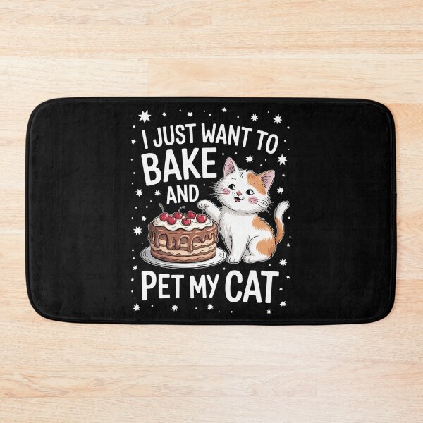Item preview, Funny Cat Baking Cake Baker Baking Lovers designed and sold by Turbotine.