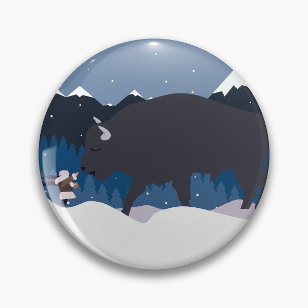 Artikelvorschau, Buffalo Büffel entworfen und verkauft von Design4uStudio.