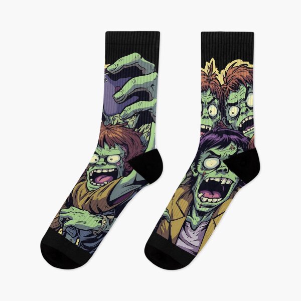 Item preview, Spooky Zombie Selfie Friends designed and sold by ChicTrendz.