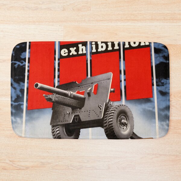 Item preview, Vintage WWII Army Exhibition Poster | London Artillery & Patriotic Design | Bold Typography & Historical Propaganda Art designed and sold by artofuniverse.