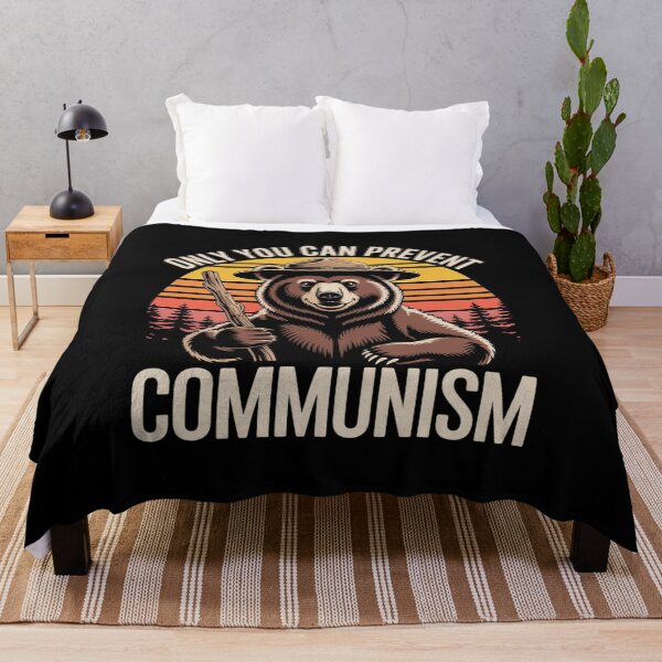Item preview, Only You Can Prevent Communism, Bear Camping designed and sold by GGrizeldaRivas.