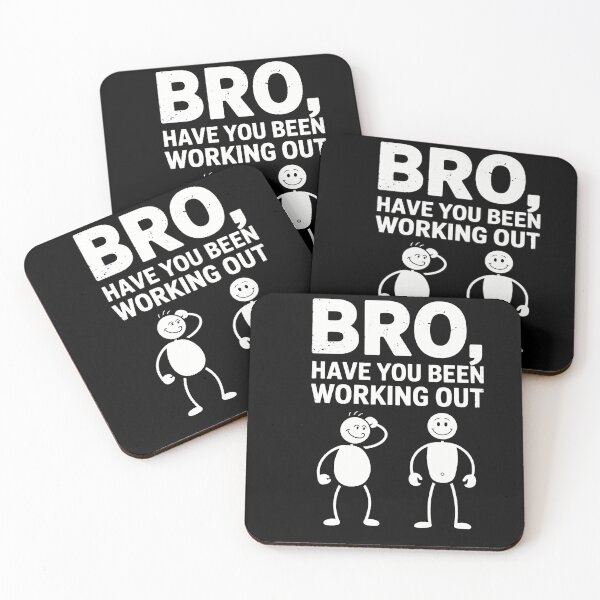 Item preview, Funny Gym Jokes Bro Working Out designed and sold by DeadlockCrew.