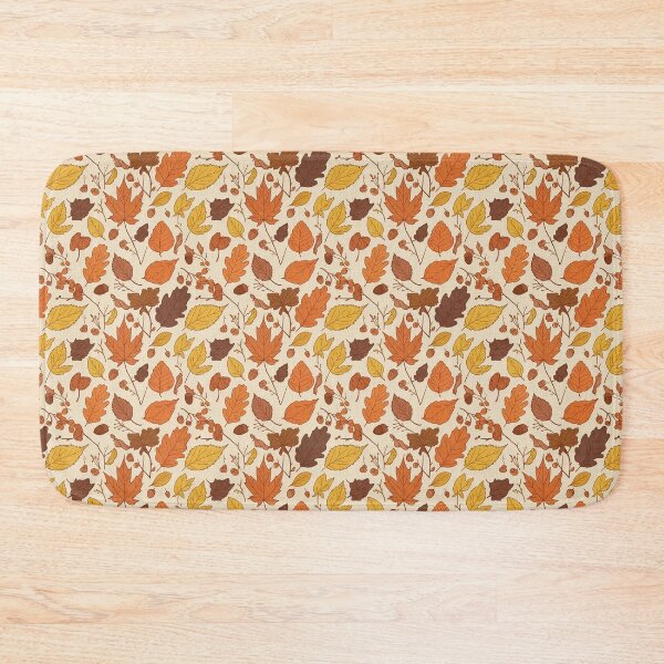 Item preview, Autumn Leaves Seamless designed and sold by StellasRealm.