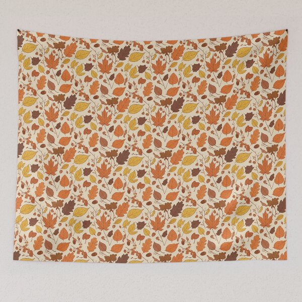 Item preview, Autumn Leaves Seamless designed and sold by StellasRealm.
