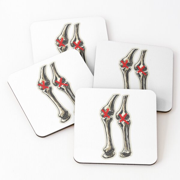 Item preview, Bad Knees – Funny Anatomy Design designed and sold by SleekLineSketches.