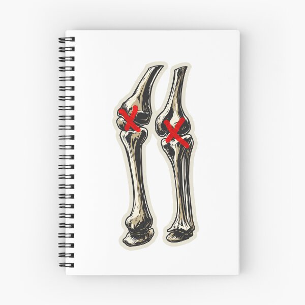 Item preview, Bad Knees – Funny Anatomy Design designed and sold by SleekLineSketches.
