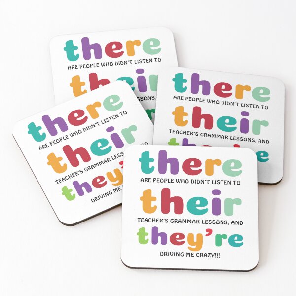 Item preview, There Their They’re Funny English Grammar Teacher Humor designed and sold by Auchi_Verse.