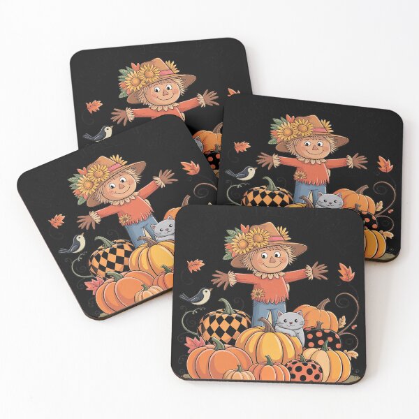 Item preview, Scarecrow Happy Fall Y'all Pumpkin Thanksgiving Halloween  designed and sold by GGrizeldaRivas.