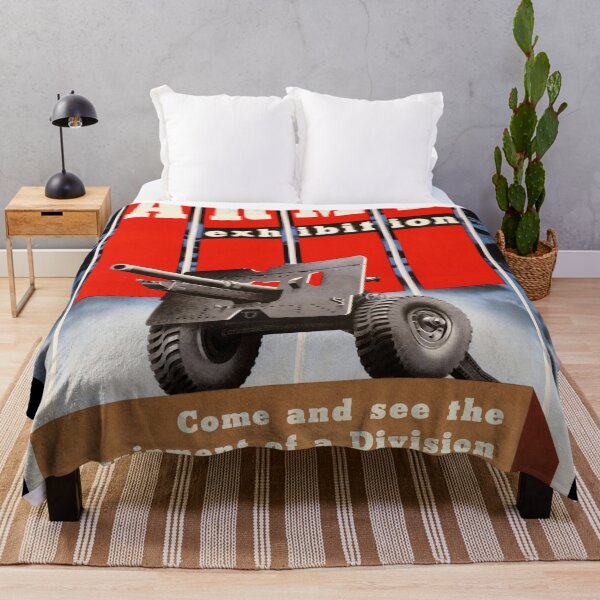 Item preview, Vintage WWII Army Exhibition Poster | London Artillery & Patriotic Design | Bold Typography & Historical Propaganda Art designed and sold by artofuniverse.