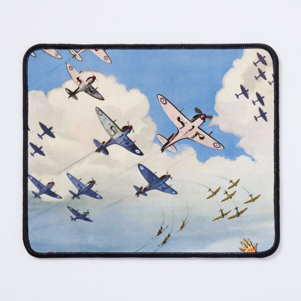 Item preview, WWII Propaganda Poster | British Fighters Over France | Vintage Art | RAF Air Superiority | Hope & Liberation designed and sold by artofuniverse.