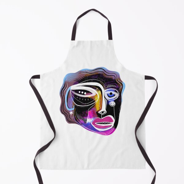 Item preview, Midnight Thoughts – Abstract Expression Face Art designed and sold by CarFlying.