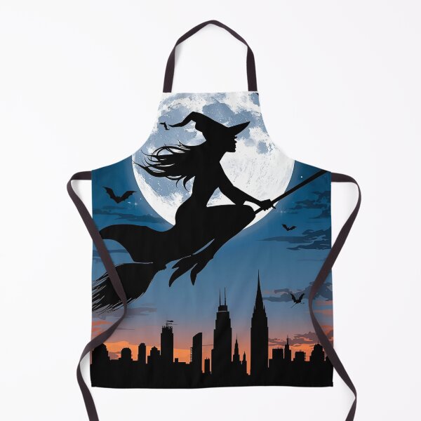 Item preview, Midnight Witch Over Enchanted Skyline designed and sold by ChicTrendz.