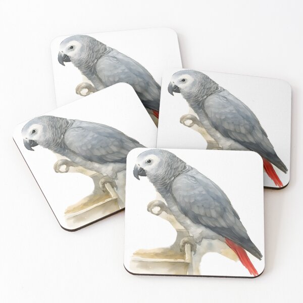 Item preview, African Grey Parrot (Psittacus erithacus) designed and sold by HOMETOWN86.