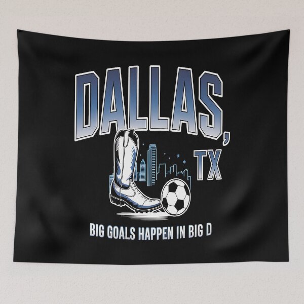 Item preview, 2026 soccer city - Dallas TX - soccer host city - american soccer fan - soccer supporter - red white and blue - national pride - soccer hype - soccer fan gear - soccer watch party designed and sold by JansenGS.