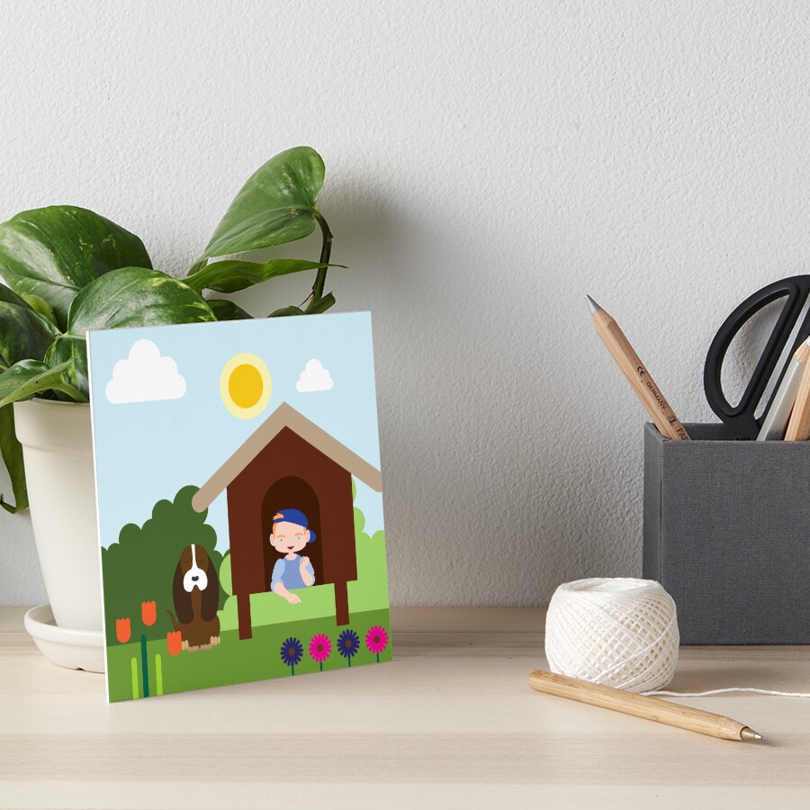 Item preview, Art Board Print designed and sold by Design4uStudio.