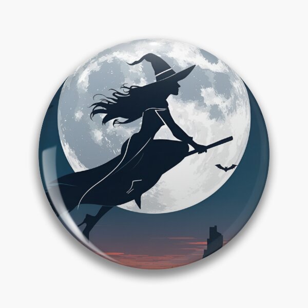 Item preview, Celestial Witch Flight Over City Lights designed and sold by ChicTrendz.