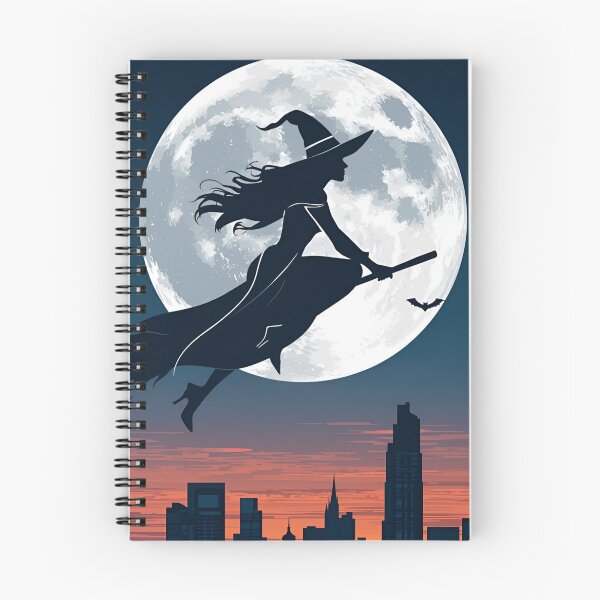 Item preview, Celestial Witch Flight Over City Lights designed and sold by ChicTrendz.