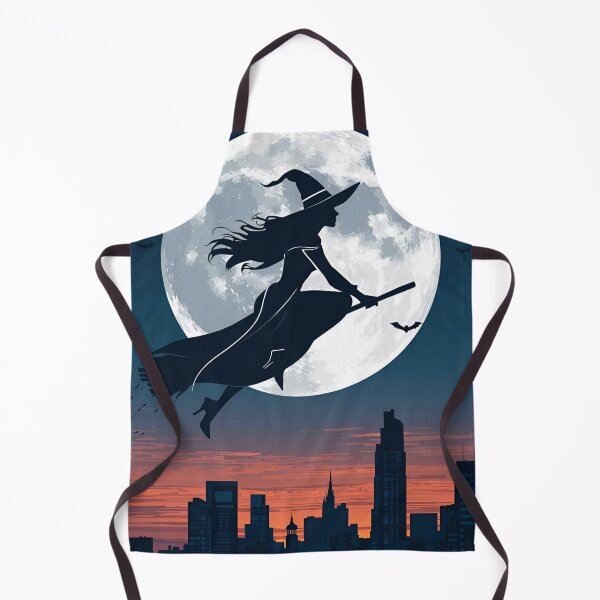 Item preview, Celestial Witch Flight Over City Lights designed and sold by ChicTrendz.