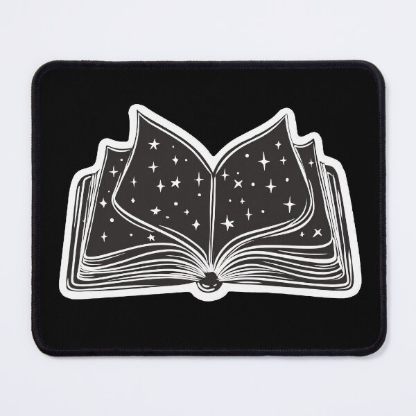 Item preview, Magic Book – Wizard Fantasy Design designed and sold by SleekLineSketches.