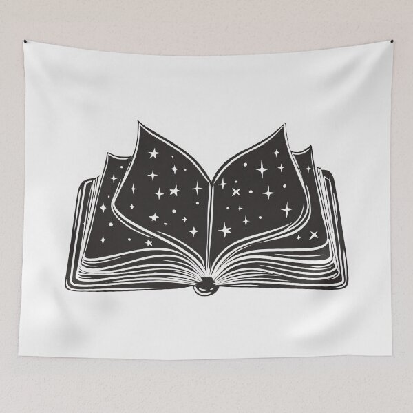 Item preview, Magic Book  – Wizard Fantasy Design designed and sold by SleekLineSketches.