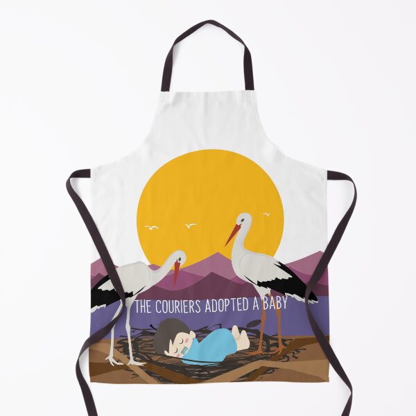 Item preview, Courier adoptó bebé designed and sold by Design4uStudio.