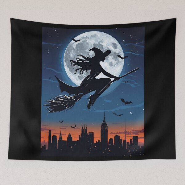 Item preview, Nocturnal Sorceress Under Full Moon designed and sold by ChicTrendz.