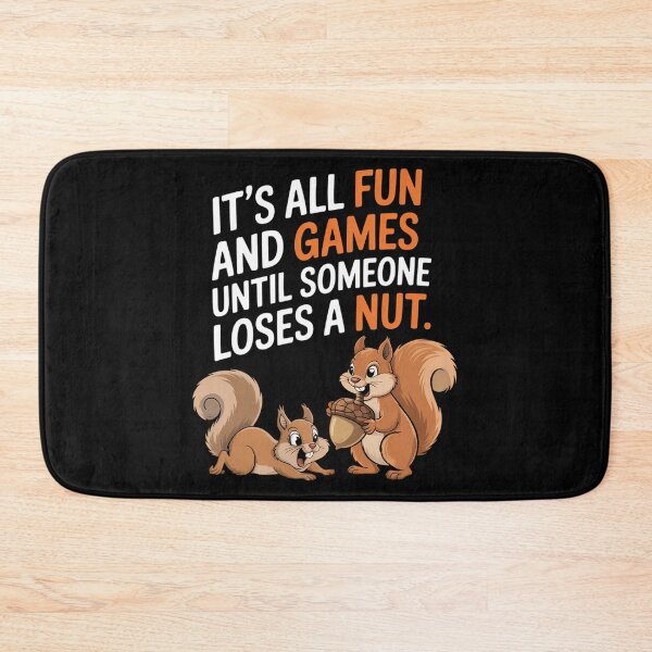 Item preview, Games Squirrel Funny Joke designed and sold by blueyeeti.