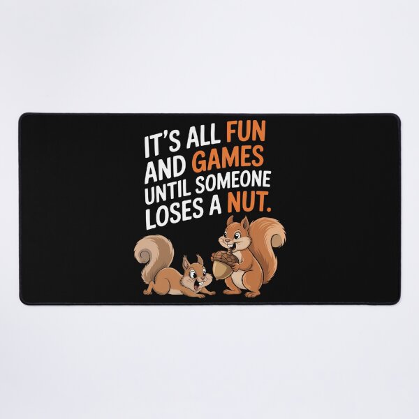 Item preview, Games Squirrel Funny Joke designed and sold by blueyeeti.