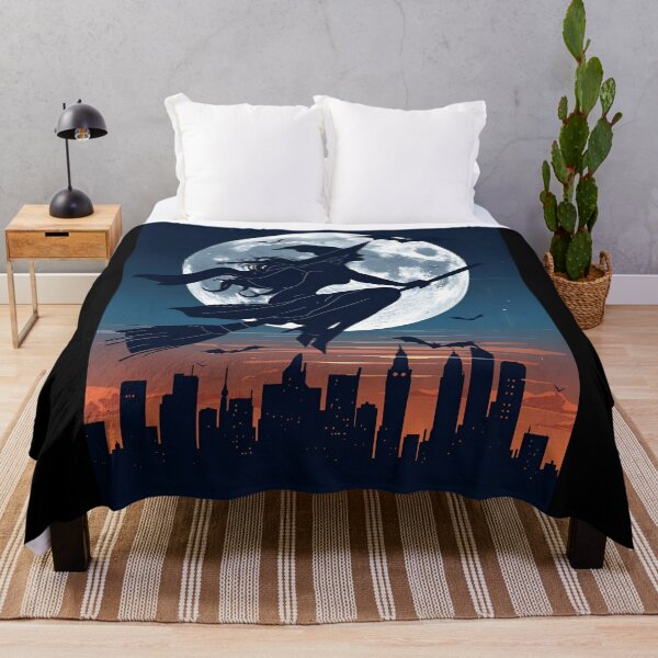 Item preview, Urban Witch Nightscape in Indigo Glow designed and sold by ChicTrendz.