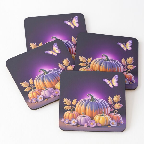 Item preview,  Disney-Style Halloween Pumpkin T-shirt – Magical Gold Lettering with Purple Glow Throw Pillow & Blanket designed and sold by ZyxDes.