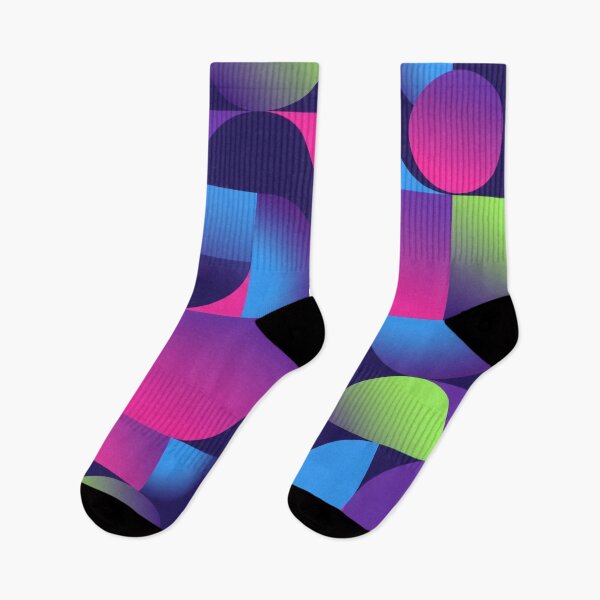 Item preview, Cyber Neon Shapes designed and sold by Kaleidoscope Print.