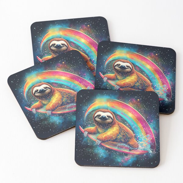 Item preview, Cosmic Sloth Rider designed and sold by ONYX Pixee.