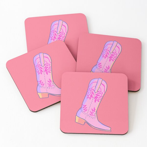 Item preview, Glamorous girly cowboy boots pink designed and sold by kawaicherrypi.