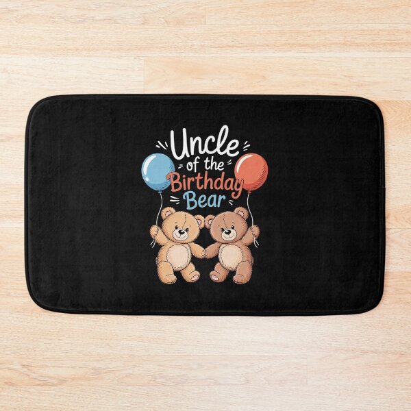 Item preview, Uncle of The Birthday Boy Bear 1st Birthday Party Boy  designed and sold by GGrizeldaRivas.