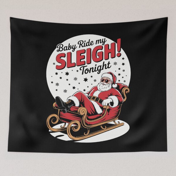 Item preview, Holiday Humor Xmas Sarcastic Santa Funny Christmas designed and sold by blueyeeti.