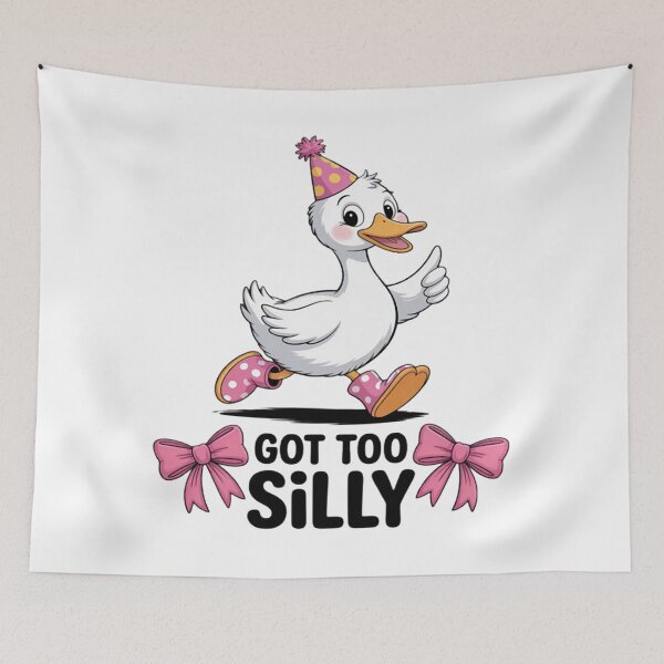 Item preview, Funny Girl Cute Goose Lover Got Too Silly Mode Animal Lovers designed and sold by ArnethiaHoward.