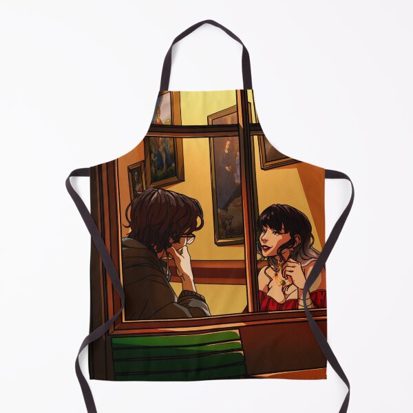 Item preview, Hugo and Léa at the restaurant designed and sold by GrumpyGreen.