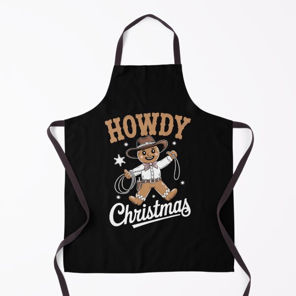 Item preview, Howdy Christmas Gingerbread Western designed and sold by blueyeeti.