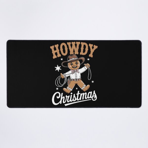Item preview, Howdy Christmas Gingerbread Western designed and sold by blueyeeti.