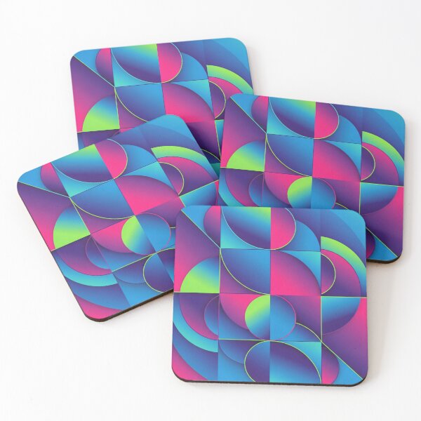 Item preview, Neon Arc Balance designed and sold by Kaleidoscope Print.